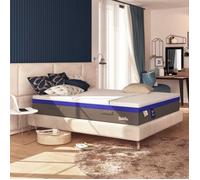 Matelas SUPER BIG BROS 160x200 cm BALDIFLEX en Ressorts Ensachés et mémoire de forme, Avec rêvetement déhoussable Epaisseur 30 cm