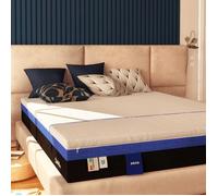 Matelas SUPER BROS 160x200 cm - BALDIFLEX - En Ressorts Ensachés et mémoire de forme - Avec rêvetement déhoussable - epaisseur 25 cm