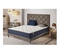 Matelas SUPRAVISCO 140x190 cm en Mousse à mémoire CARBONE Active Latex®7 Zones-Antistress-Indépendance De Couchage-Trés ergonomique