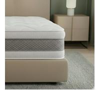 Matelas - THE WHITE STONE - Matelas Orthopédique 90 x 200 - Hauteur 20 cm - Zones de confort différenciées - 3D Air respirant