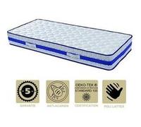 Matelas très epais 28,5 cm + alèse 140x190 très ferme - 7 zones de confort - ame poli lattex haute résilience - hypoallergénique G