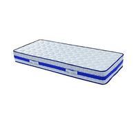 Matelas Très Epais 29 cm 80x200 Très Ferme - 7 Zones de Confort - Noyau Poli Lattex HR Dernière Génération - Très Respirant