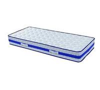Matelas Très Epais 29 cm + Alèse 80x200 Ferme + Oreiller Visco - 7 Zones de Confort - Noyau Poli Lattex HR Dernière Génération - Très Respirant G