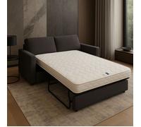 Generique Matelas très ferme mémoire de forme canapé‑lit 120x190 15cm 5 zones Poli Lattex