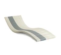 Matelas UM pour transat Sol blanc/gris x 2