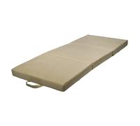 My Velinda Matelas Touristique Confortable 80x200x10 cm Crème