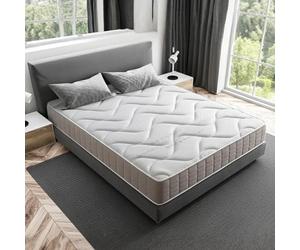 Matelas Viscoélastique 110x180 Orthopédique Épaisseur 20 cm - Grande Fermeté, Système Bio Essence Antifongique, Anti-Acariens, Anti-Allergique, Système AirSupport, Tissu Stretch 3D Haute Adaptabilité