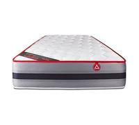 Matelas VITALSPRING Recover 90x200 Ressorts ensachés, visco 7 zones Maxi épaisseur