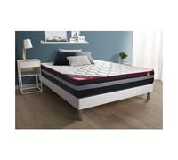 Matelas VITALSPRING ZEN 140x200 Ressorts ensachés, visco 5 zones Ultra épaisseur