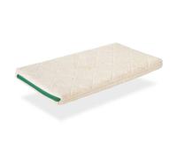 Matelas - XALUCA - XALUCA 80x40 cm - 100% latex naturel - 7 cm souple - Housse coton/lin déhoussable anti-punaises