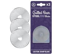 matelassé Ours Dafa Cutter rotatif 45 mm de rechange Lame de rechange Convient pour OLFA et Fiskars Lot de 3