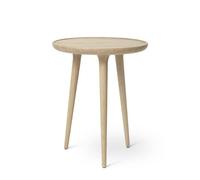 Mater Accent Table Basse Chêne Laqué Mat Moyen Ø45
