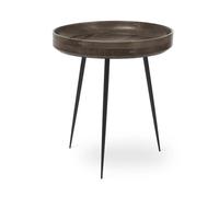 Mater Bowl Table Basse Moyenne Bois de Manguier Gris Circa