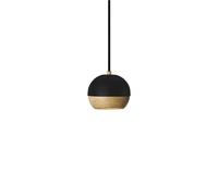 Mater Pendentif de rayon noir. petit-détail en chêne à l'écran