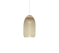 Mater Suspension Liuku Ball tilleul laqué mat smoked glass