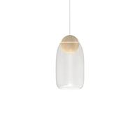 Mater Suspension Liuku Ball tilleul laqué mat transparent