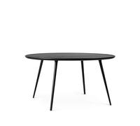 Mater Table à manger Accent ronde black stained oak. ø140 cm