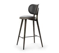 Mater The High Stool Tabouret de Bar M. Arrière en Chêne Gris Sirka 74 cm