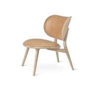 Mater The Lounge Chaise Fauteuil en Chêne Laqué Mat