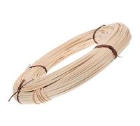 Matériau Khaki en Rotin de Réparation Tressées pour Chaises DIY | Rotin à Section Circulaire, Longueur Suffisante pour Cannage, Usage Polyvalent, Peut Servir comme Bâton D'arôme