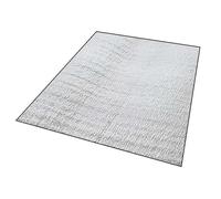 Matériaux d'isolation du Camping Couverture de Pique-Nique imperméable d'extérieur Gris Clair, Tapis Double Face en Film d'aluminium