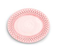 Mateus Plat ovale Bubbles 20 cm rose clair