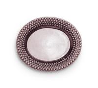 Mateus Plat ovale Bubbles 35 cm Prune