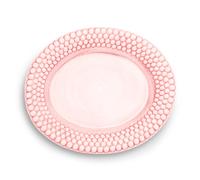 Mateus Plat ovale Bubbles 35 cm rose clair