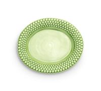 Mateus Plat ovale Bubbles 35 cm Vert