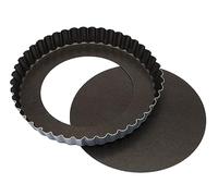 Matfer Bourgeat Exopan 332227 Moule à tarte cannelé avec fond amovible