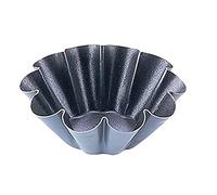 Matfer Bourgeat Moules à mini brioche antiadhésifs 75mm Matfer Bourgeat (lot de 12), 75(Ø)mm. Lot de 12., E238