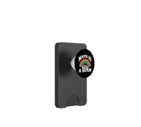 Math is A Scam Retro Rainbow Exploding Calculator Sarcasm PopSockets PopWallet pour MagSafe