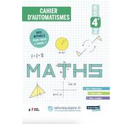Mathématiques 4e 2026 - cahier d'automatismes - 18 enseignants contributeurs - Lelivrescolaire.fr - broché - Scolaire / Universitaire
