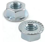 Matijardin - Ecrou lisse avec embase pour guide tronçonneuse Ø 8 mm par 10