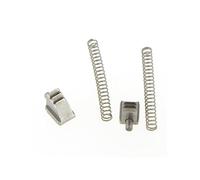 Matijardin - Jeu de 2 ressorts + 2 taquets goupille pour tête débroussailleuse 2 fils alu