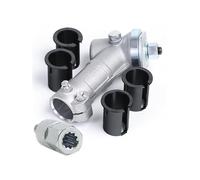 Matijardin - Renvoi d'angle universel débroussailleuse + Adaptateur 10 cannelures