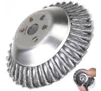 Matijardin - Tête brosse désherbage débroussailleuse Universelle Ø 230 mm Alésage 25,4 mm
