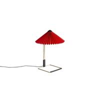 HAY Matin table Lampe à poser Ø30 cm Bright red shade