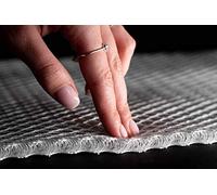 matnext Airflow sous-Matelas 10mm en Maille 3D Mesh - sous-Matelas sur Mesure - Tissu d'espacement Respirant pour la Ventilation du Matelas (090cm x 200cm)