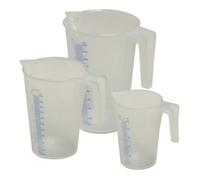 Mato MATO Set de béchers 1/2/5 l 3 pièces PP Quantité:1