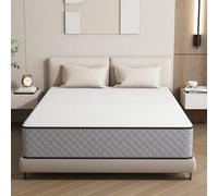 Matoresu Matelas 140x200 Hauteur 25cm, Matelas Hybride à Ressorts Ensachés Indépendant en Mousse à Mémoire de Forme, Tissu Doux pour La Peau&Soutien Confortable, Matelas 2 Personnes Moyenne Ferme