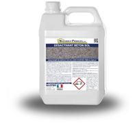 MATPRO - Désactivant Béton Sol pour Dallage - Pulvérisation - Finition Décorative, Colorée & Antidérapante - Sans Faïençage, ni Fissure - Incolore - 22Kg