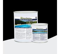 MATPRO - Peinture Piscine Epoxy - Sans Solvant - Très Haute Adhérence sur Béton, Ciment, Enduit - Application Travaux Neufs/Réparation - Noir - 1 Kg