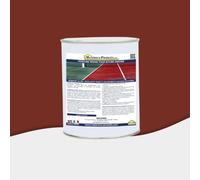 MATPRO Peinture résine pour bitume enrobé 1 Kg Rouge Tennis