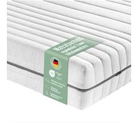 Matratzenheld Matelas Wellness 7 zones 90 x 190 cm | H4 100-120 kg | Matelas en mousse à froid ergonomique | Hypoallergénique et antibactérien | Housse respirante et lavable | Certifié Oeko-TEX® | (18