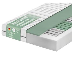Matratzenheld Relax Matelas 80 x 200 cm à ressorts ensachés Dureté H3 | Certifié Öko-TEX | Matelas ergonomique 7 zones | Hauteur 18 cm | Hypoallergénique et antibactérien 80 x 200 cm