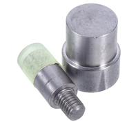 Matrice à Rivets pour Presse Manuelle, Double Capuchon 6mm, 2 Pièces | Installation Rapide, Acier et Caoutchouc, Positionnement Précis, pour Boutons et Rivets sur Vêtements et Paquet