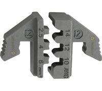 Matrice à sertir TOOLCRAFT PLE-0I2 818646 pour connecteurs solaires, adapté pour marque (pinces): TOOLCRAFT, 2,5 à 6 mm2, PZ-500