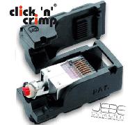 Matrice click'n'crimp CIMCO 106019 fiches Western 8 pôles blindées CIMCO