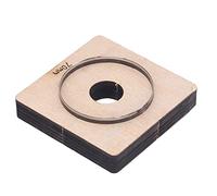 Matrice de DéCoupe du Cuir, Outil de Couteau de Coupe de 70Mm, Moule Rond en Forme de Cercle Large en Caoutchouc, Forme Ronde de 70Mm de Diamètre, Matrices de Filetage Rondes